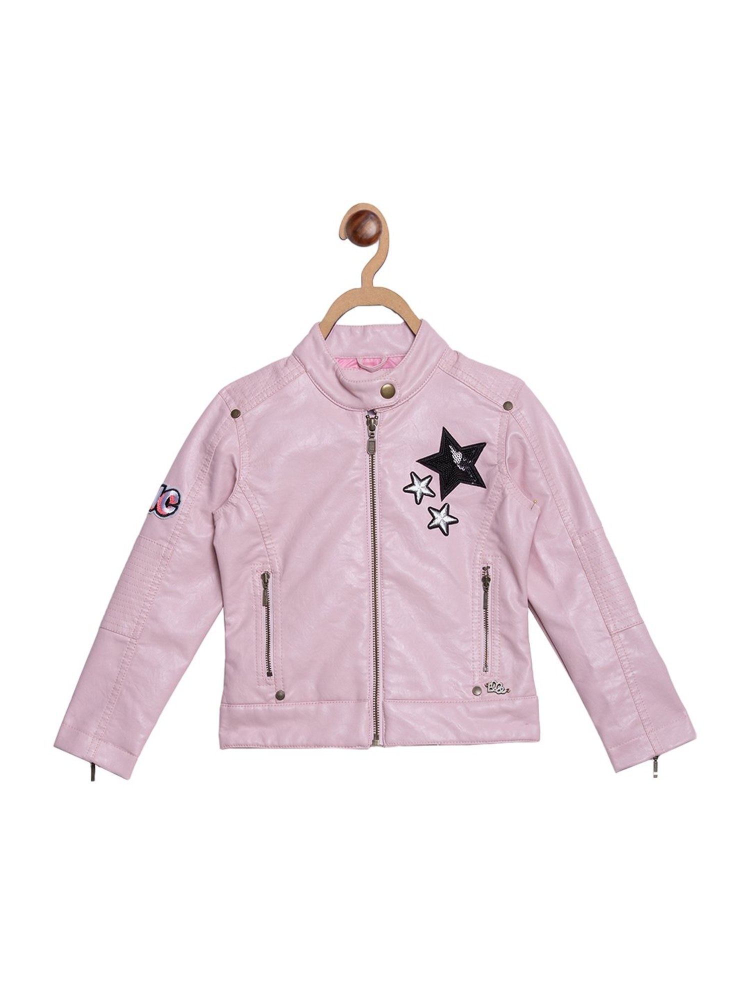 Elle Kids Pink Embellished Jacket