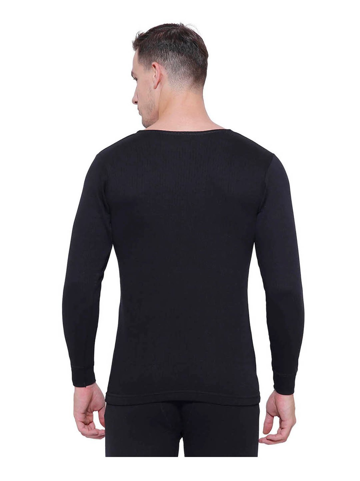 Bodycare Insider Black Regular Fit Thermal Top