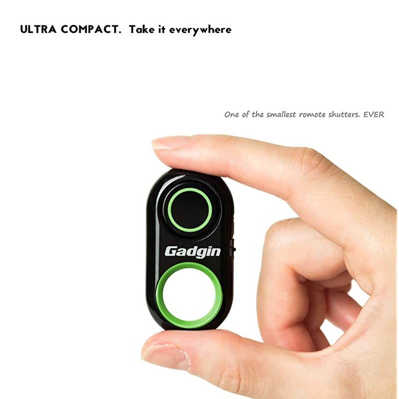 Selfie Remote Control Camera Shutter Release Amazing Video Photo Wireless for iPhone iPad Samsung Galaxy Note Tab HTC Moto Android amp iOS Phone amp Tablet Green
