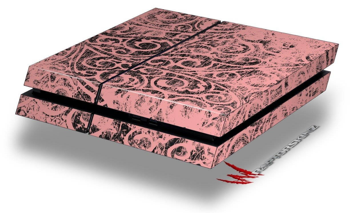 Folder Doodles Pink - Decal Style Skin fits original PS4 Gaming Console