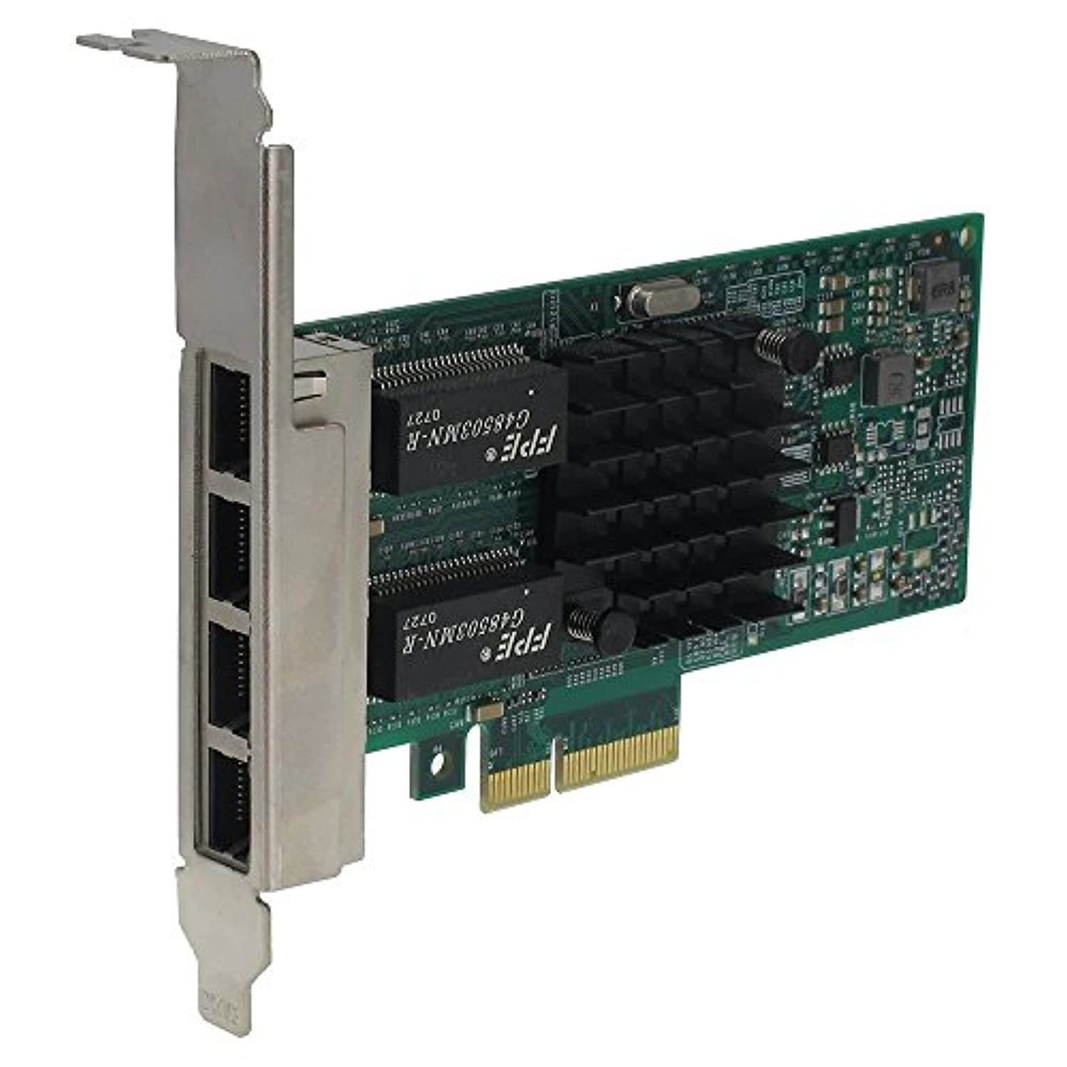 SEDNA- PCIE 4X 4 Port Giga LAN Adapter (Intel I350AM4 chip set) with low profile bracket (Support VMware ESXi 5.5) (100414109901-FBA)