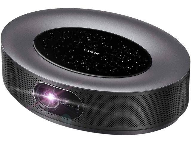 Anker Nebula Cosmos Max 4K UHD TV Home Theater/Entertainment Projector, 1,500 ANSI Lumens, Android TV 9.0 with 5000+ Apps, Dolby Digital Plus, 360&deg; of True 3D Audio, HDR10, HLG, Dynamic Smoothing