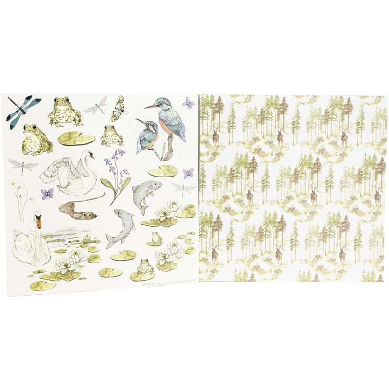 Craft Consortium Double-Sided Paper Pad 12"X12" 40/Pkg-The Riverbank