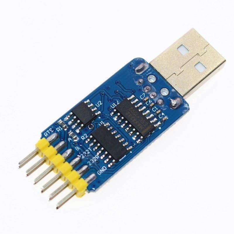 6 in 1 CP2102 USB to TTL 485 232 Huzhuan 3.3V / 5V compatible Six multifunction serial module