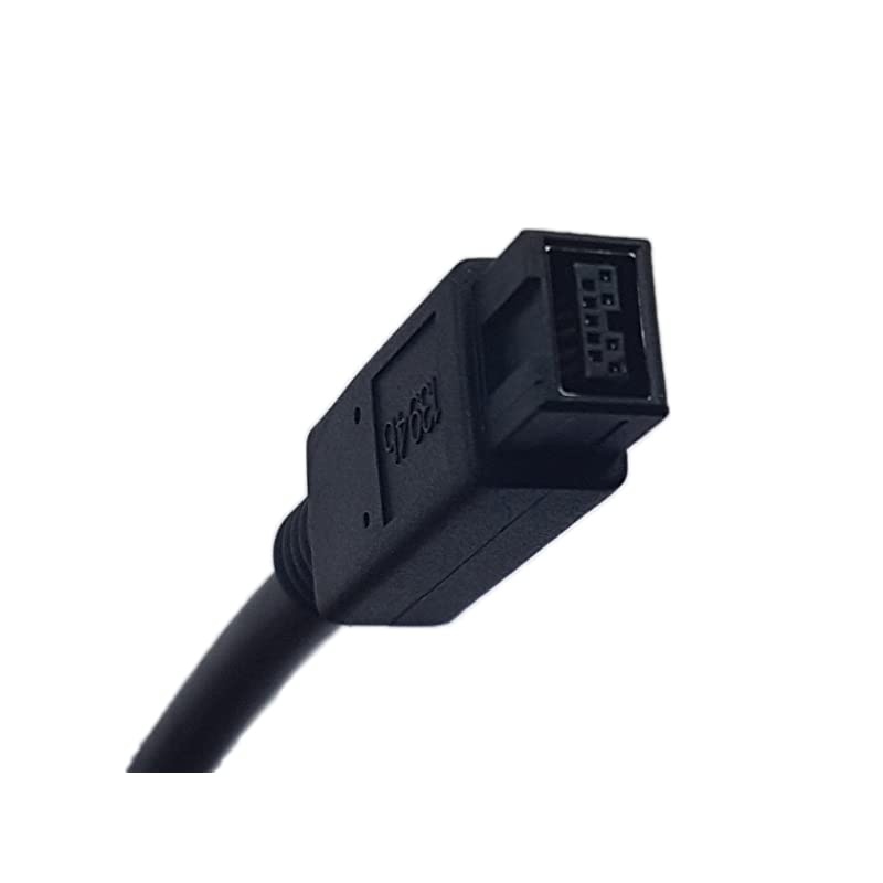 Firewire Premium Cable 800 IEEE 1394B 9 Pin to 9 Pin Male to Male 6 Ft Black 9 Pin to 6 Pin