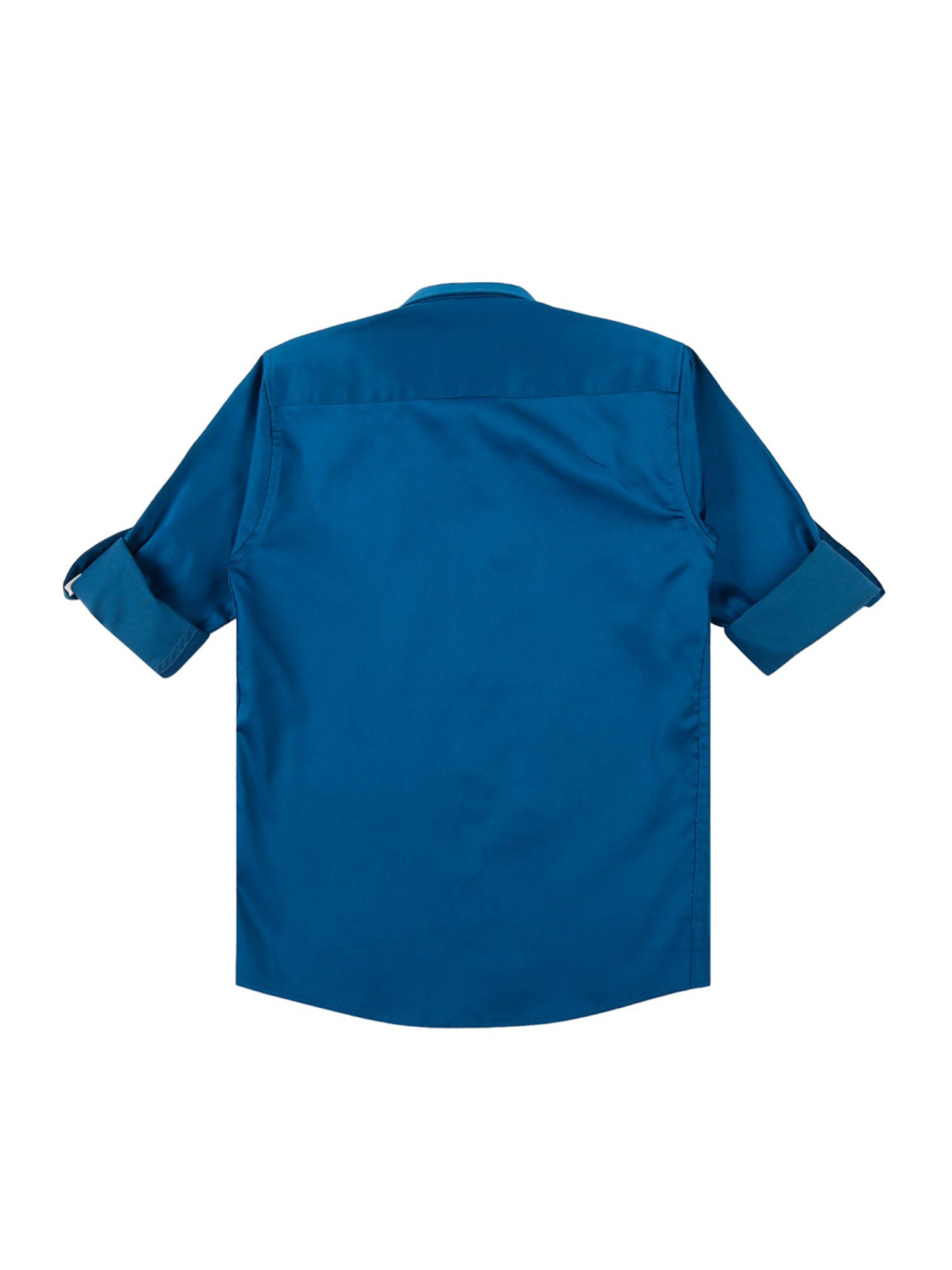 Cavio Kids Black Cotton Shirt