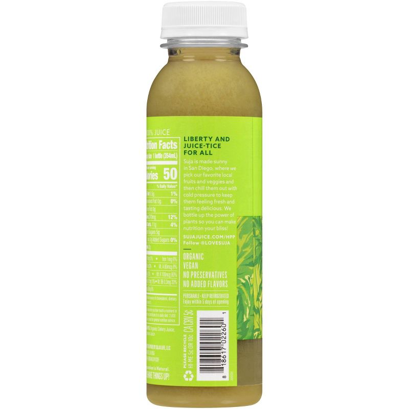 Suja Organic Cold-Pressed Celery Juice - 12 fl oz