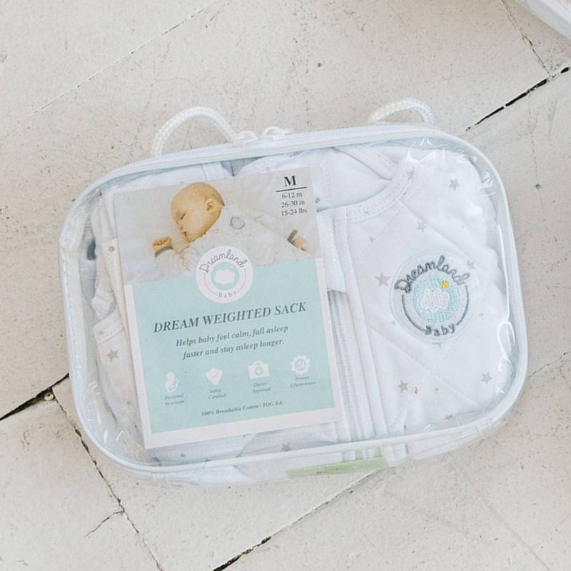 Dreamland Baby Weighted Sack Wearable Blanket - 6-12 months