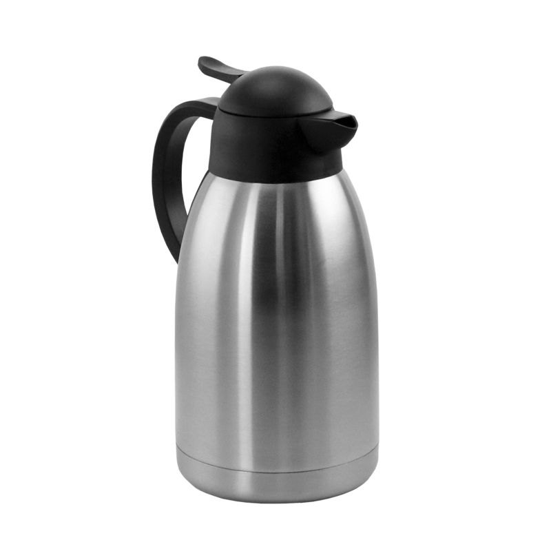 MegaChef 2L Stainless Steel Thermal Beverage Carafe for Coffee and Tea