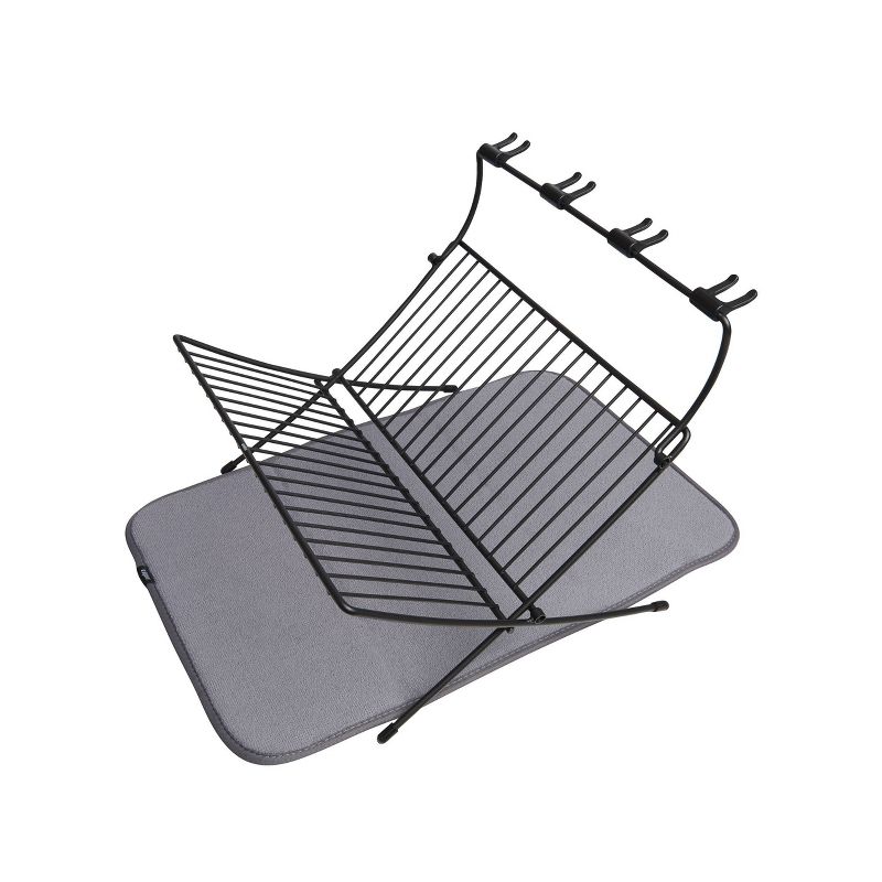 Steel Xdry Dish Drying Rack Gray - Umbra