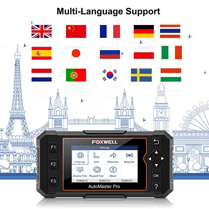 NT624 Elite OBD2 Scanner Car Full Systems Diagnostic Scan Tool for All Cars with Oil Light & EPB Reset Service, Check Engine ABS SRS Transmission EPS HVAC Headlamp Code Reader