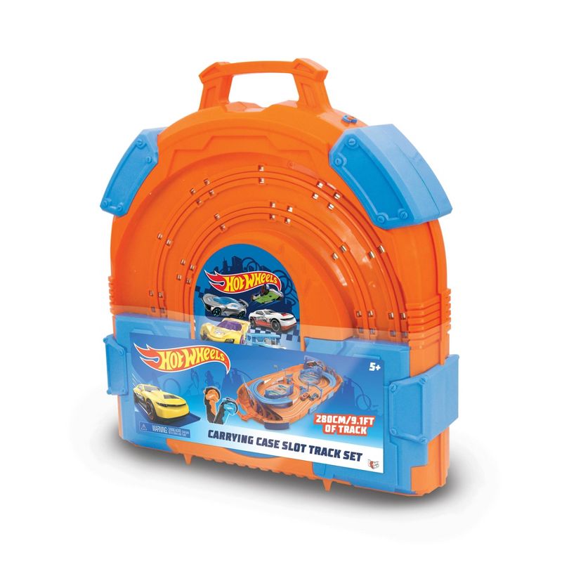 Hot Wheels Slot Track Carrying Case & 9.1ft Track - 1:64 Scale
