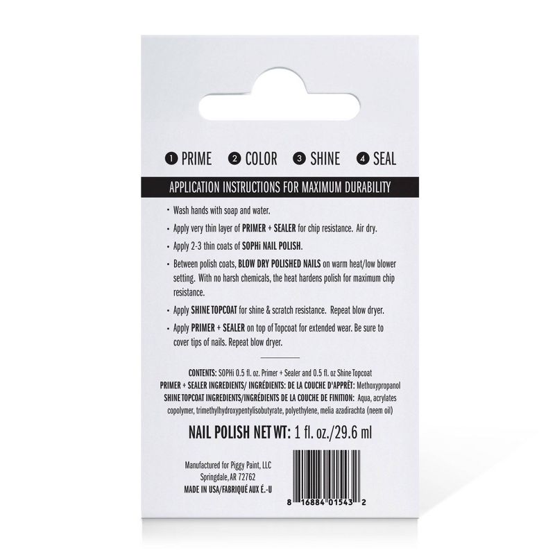 SOPHi PRIME + SHINE + SEAL System