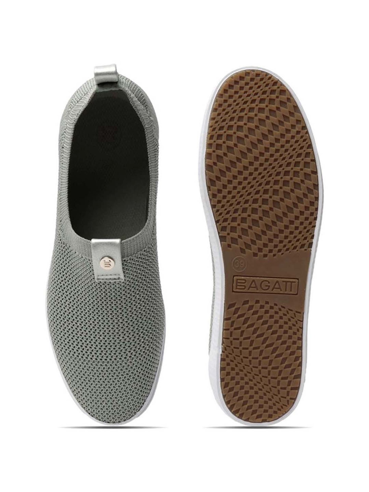 BAGATT Women's Lali Light Green Casual Sneakers