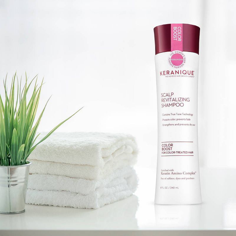 Keranique Color Boost Scalp Revitalizing Shampoo for Color-Treated Hair - 8 fl oz