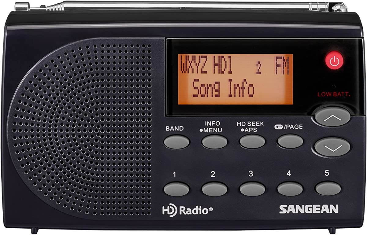 Sangean(R) HDR-14 HD Radio(TM)/FM Stereo/AM Portable Radio