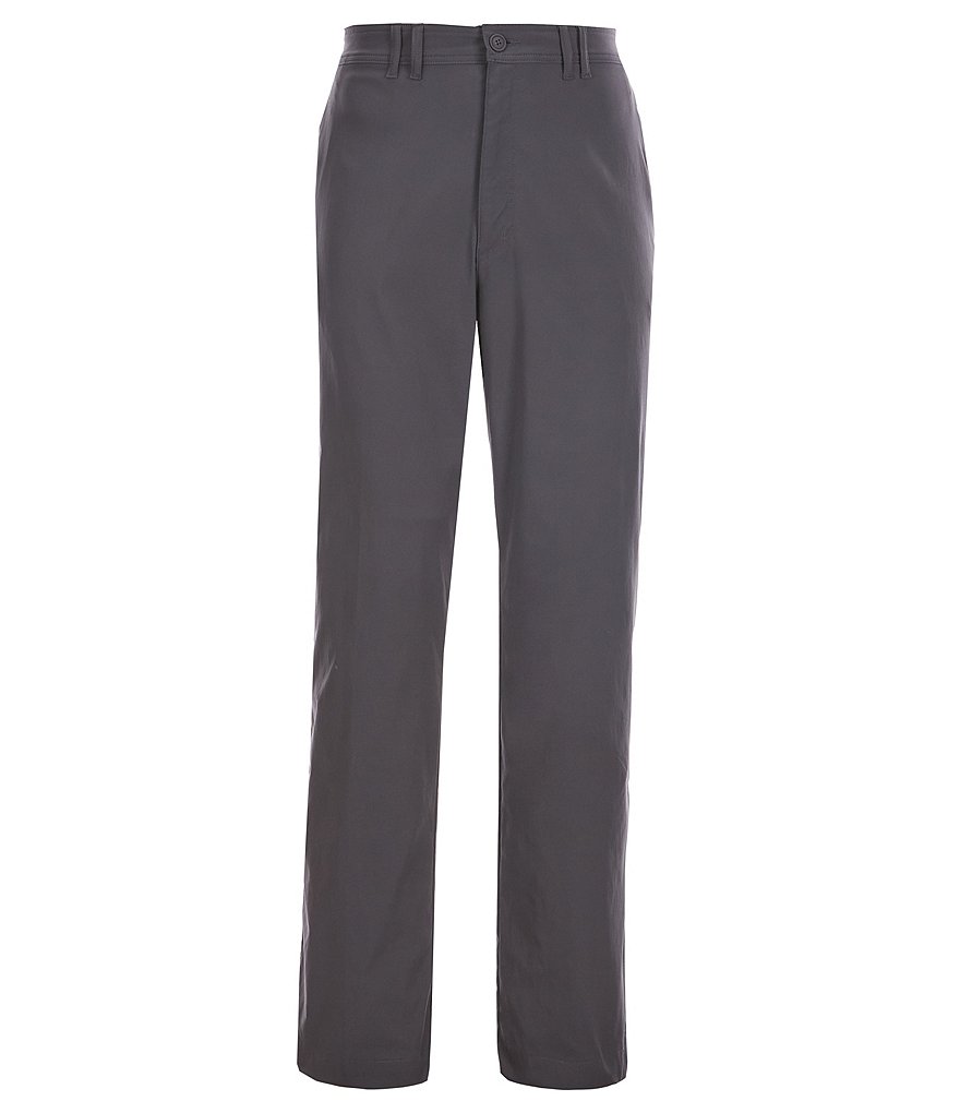 Daniel Cremieux Signature Solid Flat-Front Performance Stretch Pants