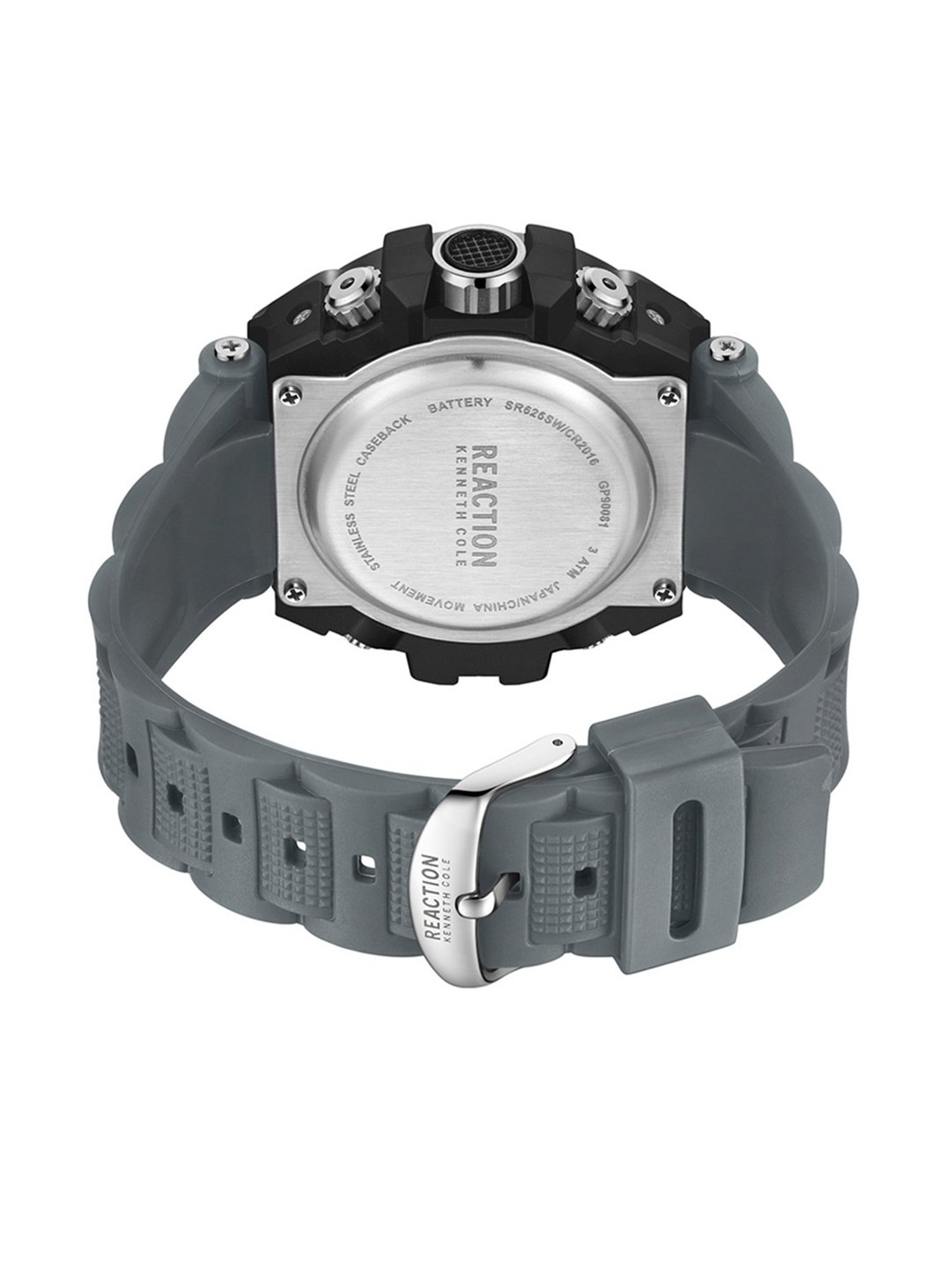 Reaction Kenneth Cole KRWGP9008102 Analog-Digital Watch for Men