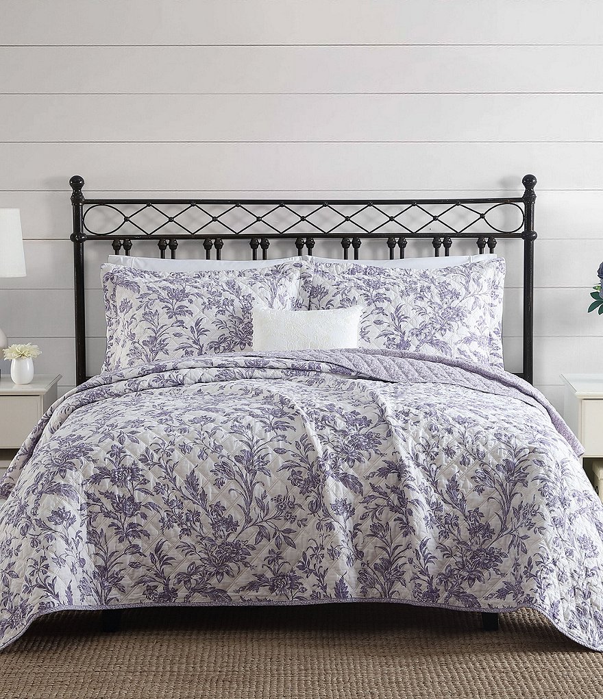 Laura Ashley Delila Floral Quilt Mini Set