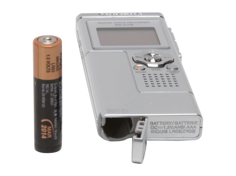 OLYMPUS WS-311M Digital Voice Recorder with Music Player