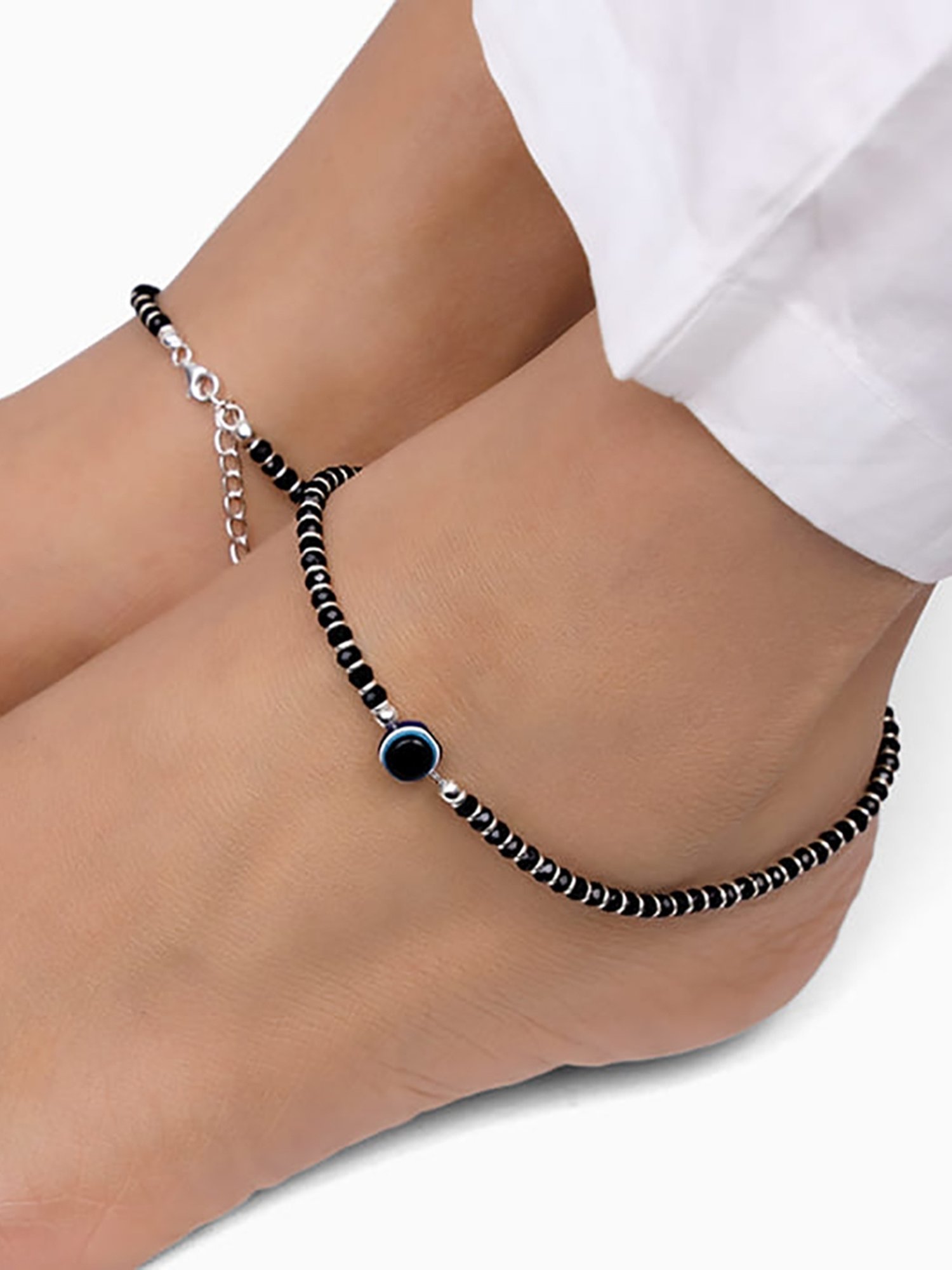 Silberry 92.5 Sterling Silver Isabelle Anklet
