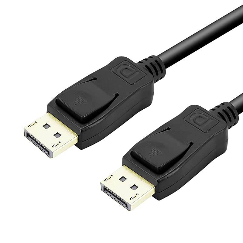 DisplayPort to DP 4K 60Hz 15 Feet Cable  DisplayPort to Display Port Male to Male Cable GoldPlated Cord Compatible for Lenovo Dell HP ASUS