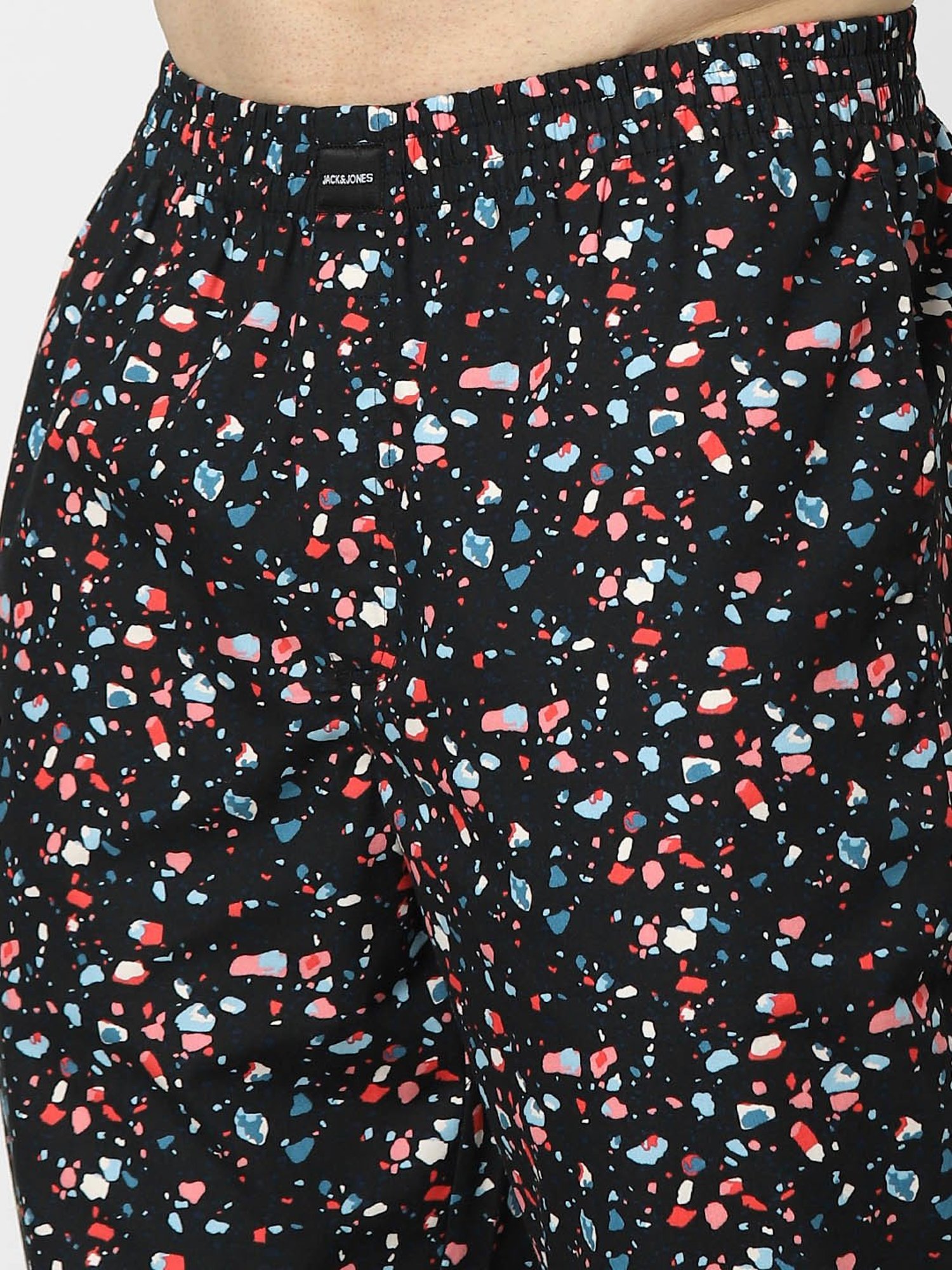 Jack & Jones Black Printed Pyjamas