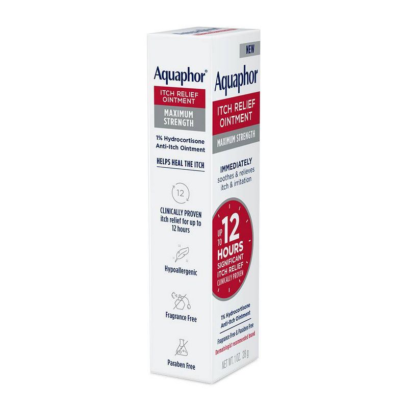 Aquaphor 1% Hydrocortisone Itch Relief Ointment - 1oz