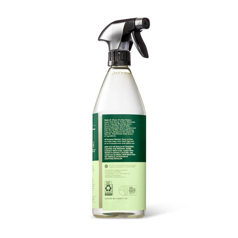 Citrus & Basil All Purpose Cleaner - 28 fl oz - Everspring™