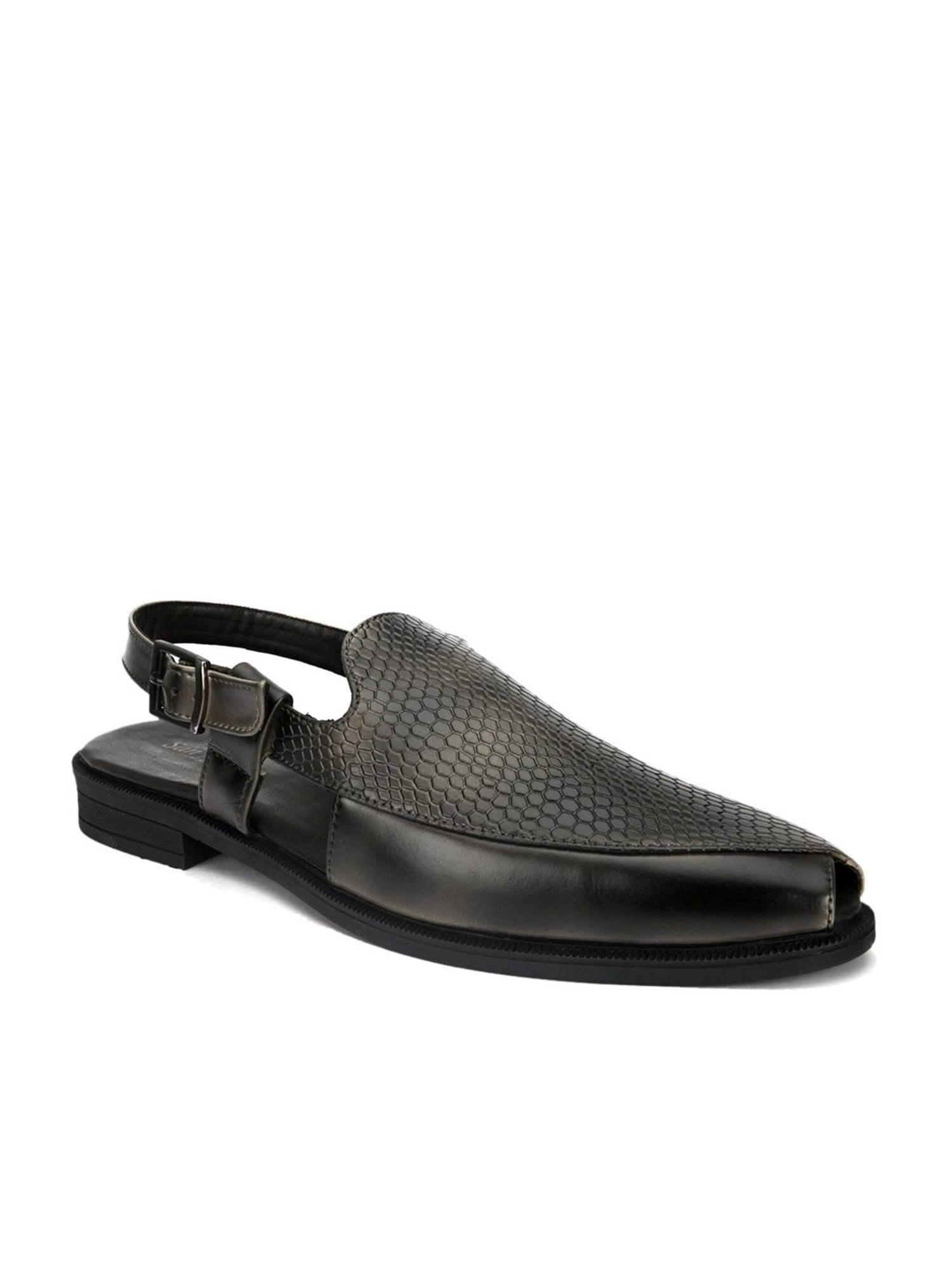 San Frissco Men's Golden Back Strap Sandals