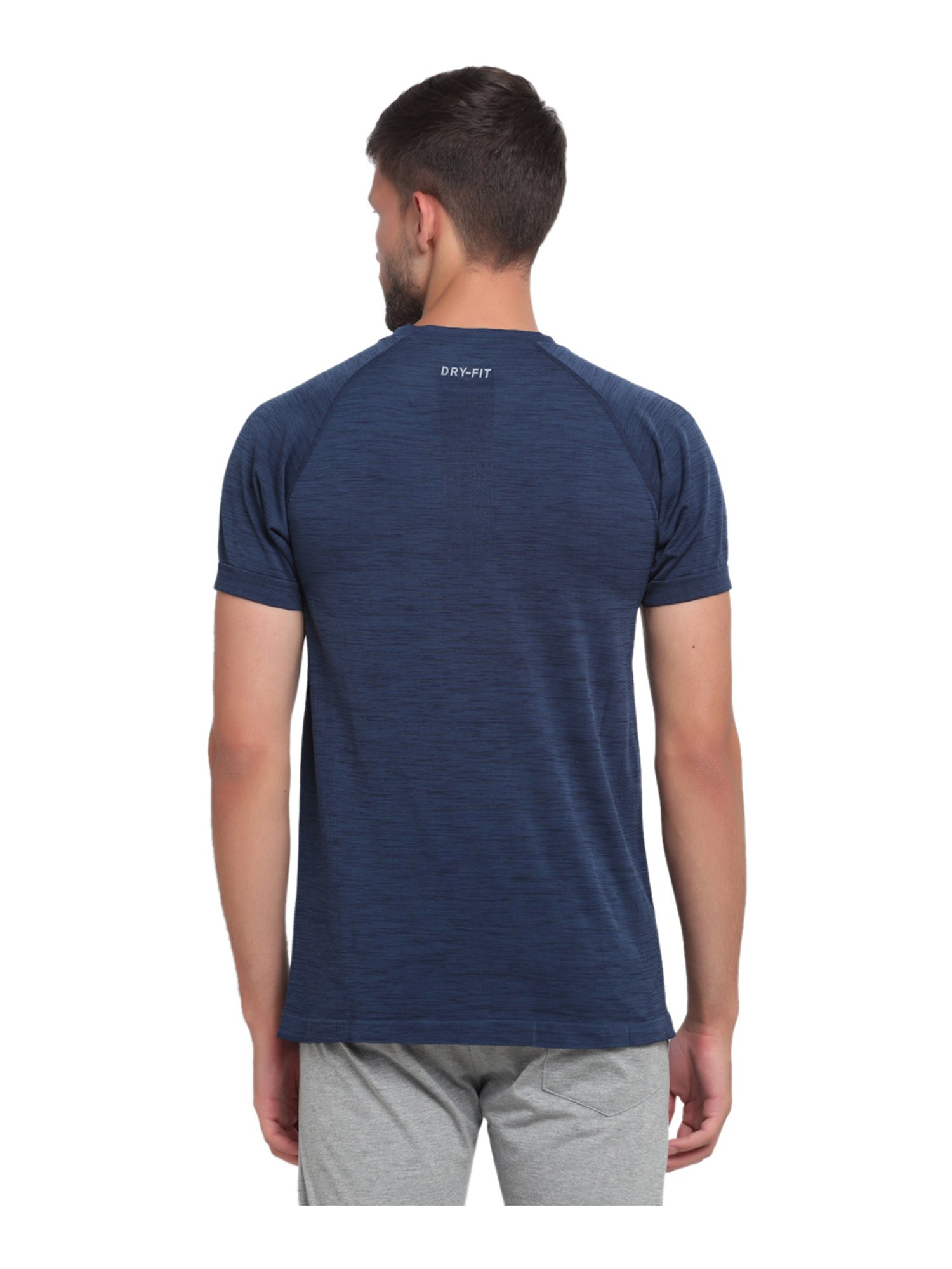 Venitian- Forbidden Clothing Navy Round Neck T-Shirt