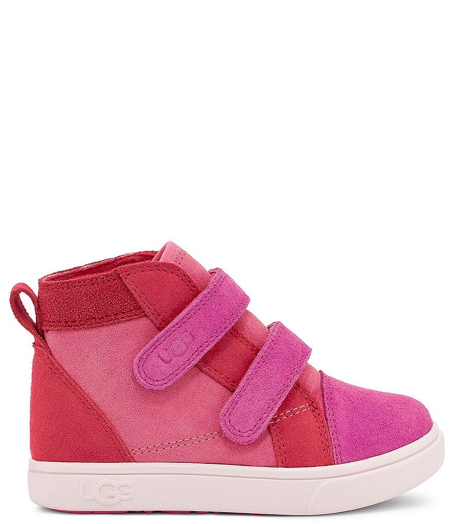 UGG&reg; Kid's Rennon II Mashup Suede Sneakers (Toddler)