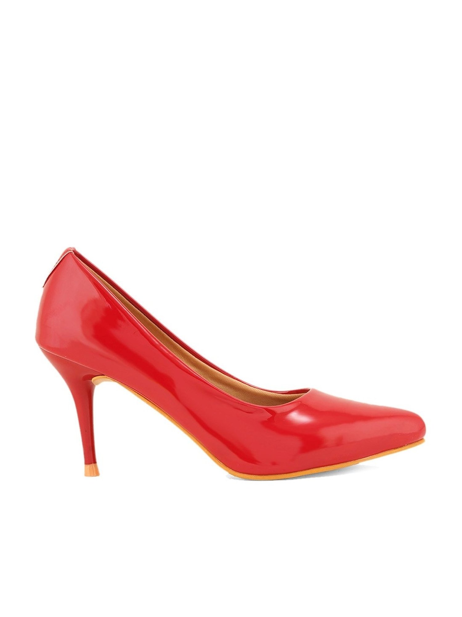 Elle Women's Red Stiletto Pumps