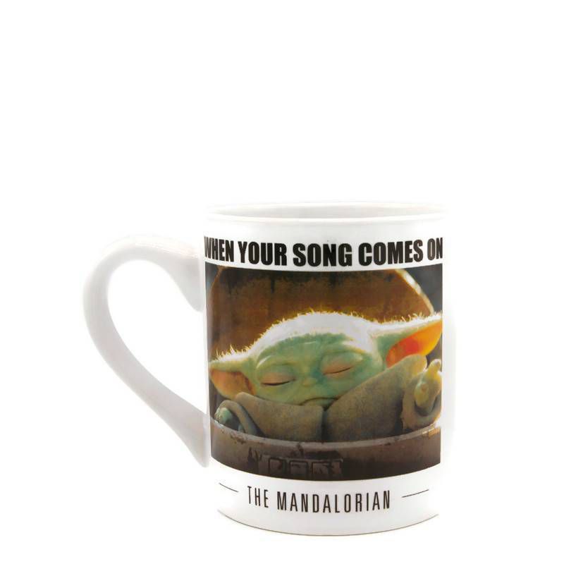 Star Wars 20oz Ceramic Mandalorian Mug - Silver Buffalo