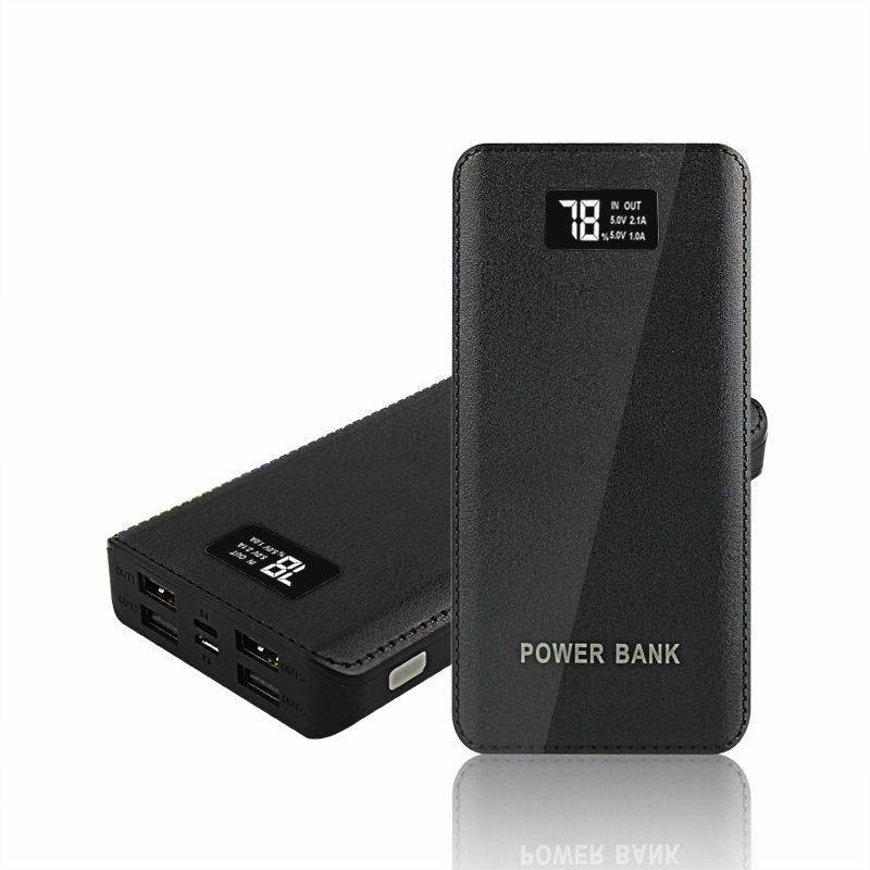 2021 9000000mah Portable Power Bank LED 4 USB Battery Charger For Mobile Phone