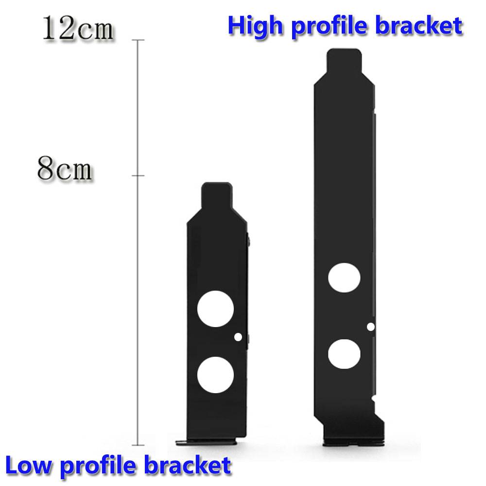 802.11AC Desktop Wifi Card 802.11 A/B/G/N/AC Bluetooth 4.0 AC1200 2.4Ghz-300Mbps/5Ghz-867Mbps Card With Low Profile bracket