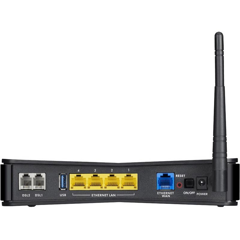 Netgear LB2120 Cellular Modem/Wireless Router - 4G - LTE, HSPA+, UMTS - 18.75 MB/s Wireless Speed - 2 x Broadband Port - Gigabit Ethernet