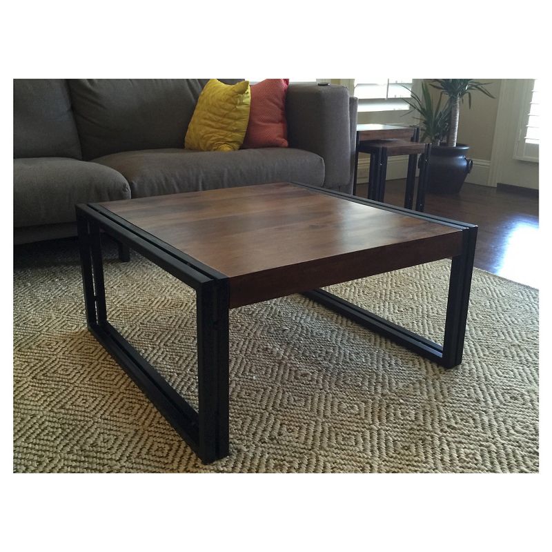 Reclaimed Solid Sheesham Wood Coffee Table Natural - Timbergirl