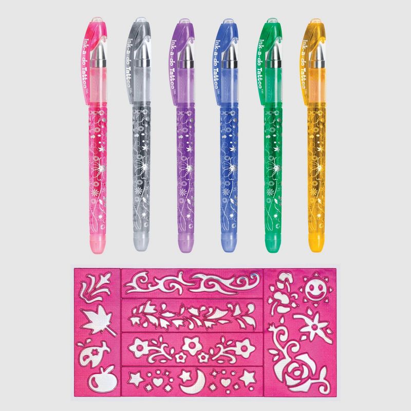 9ct Ink-A-Do Tattoo Drawing and Coloring Pens