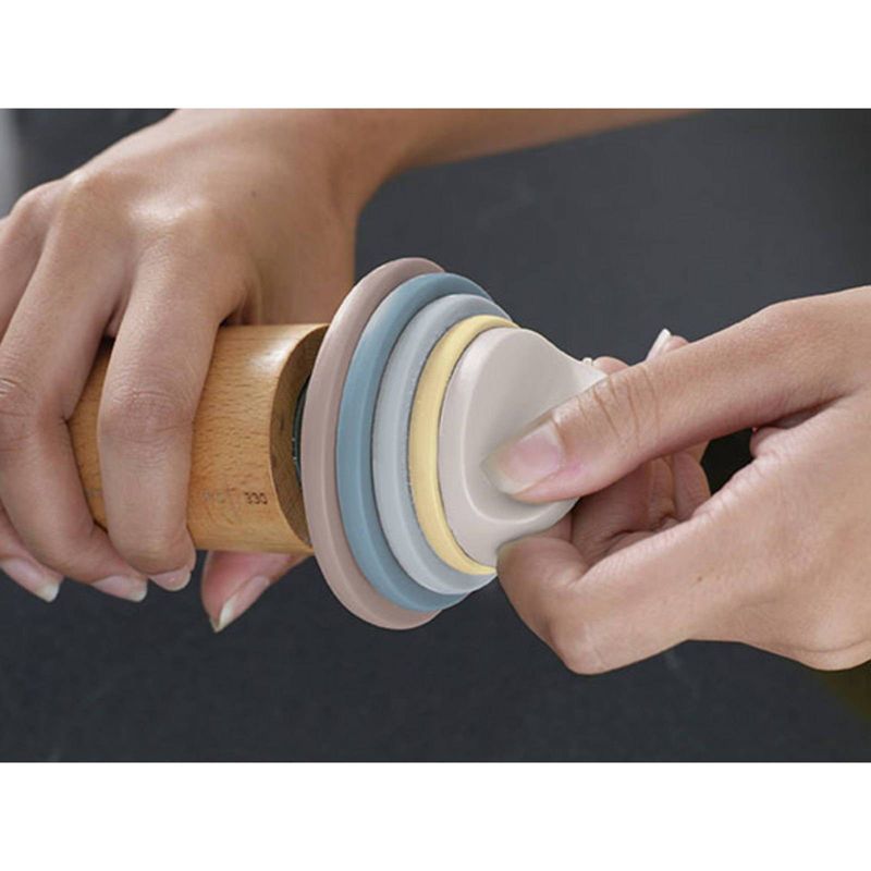 Joseph Joseph Adjustable Rolling Pin with Measuring Rings
