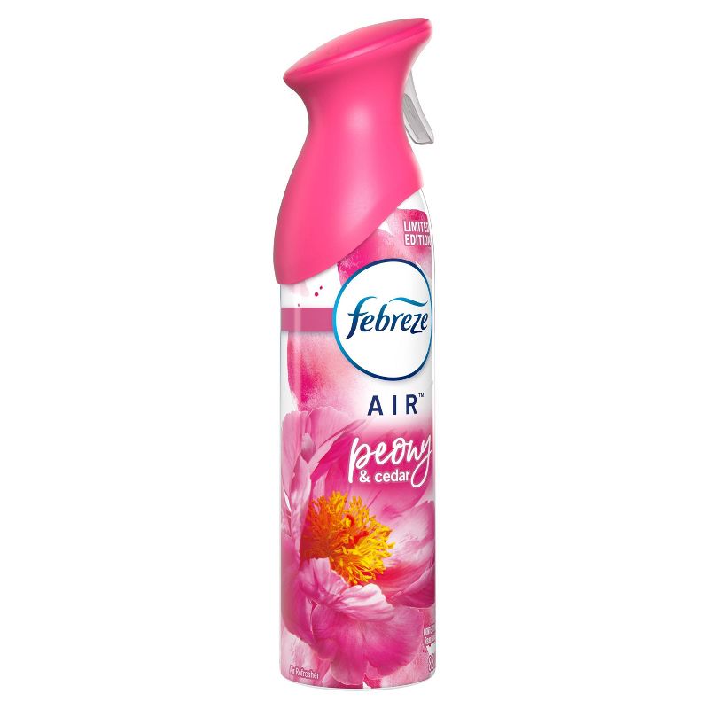 Febreze Odor-Eliminating Air Freshener - Peony & Cedar - 8.8oz