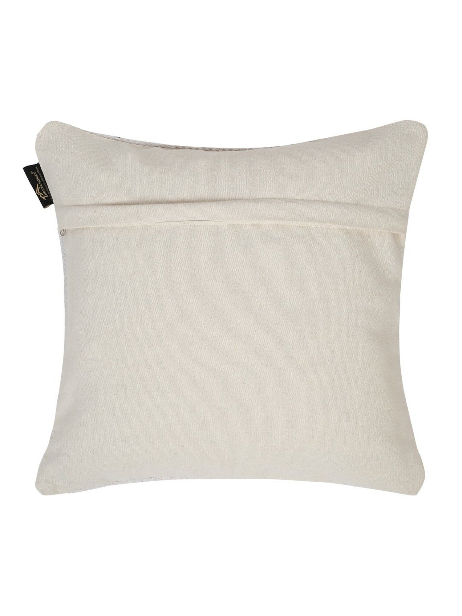 Swayam Multicolor Cotton 40 cm x 40 cm Cushion Covers - Set of 2