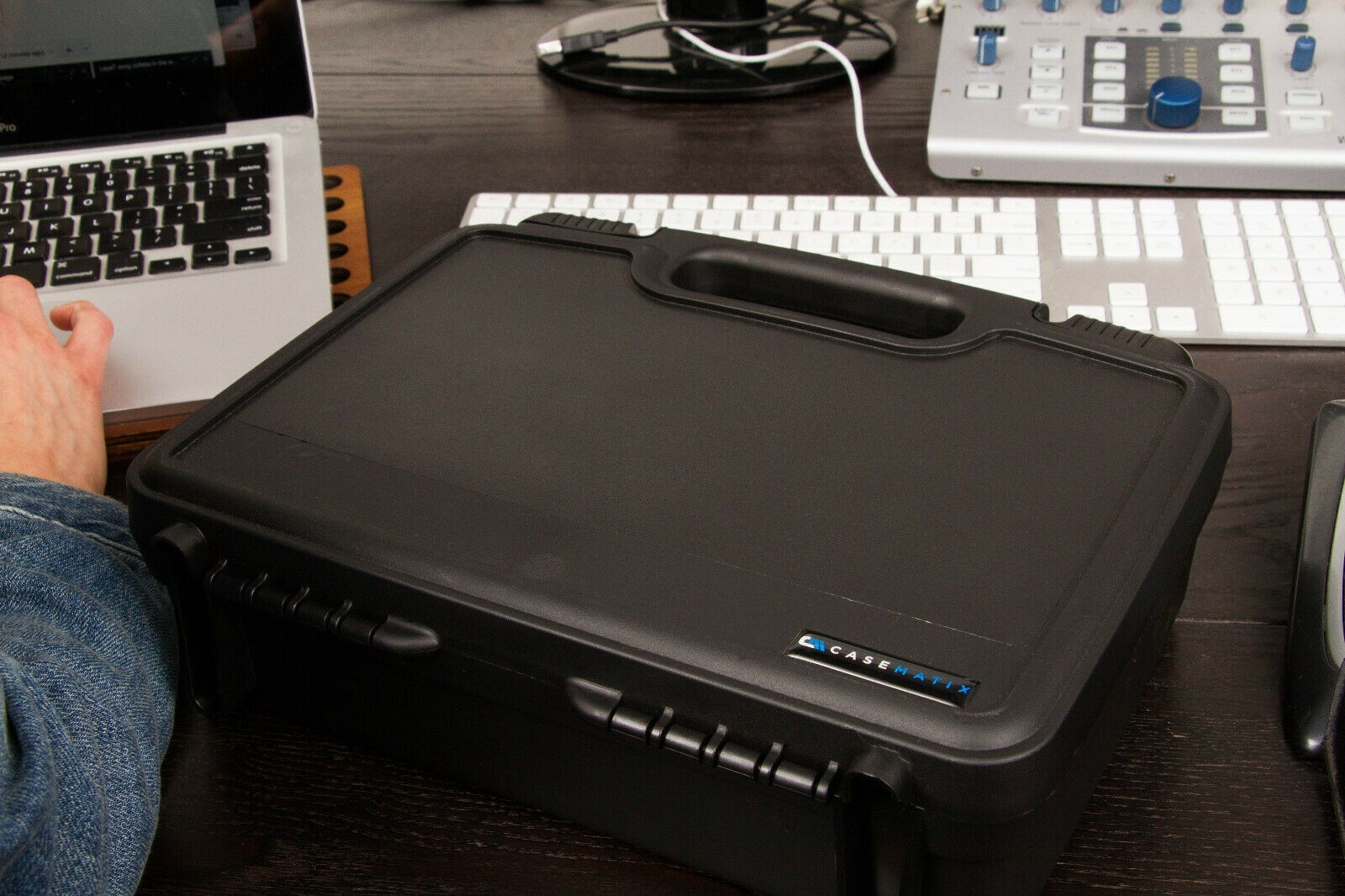 CM Studio Travel Case for Tascam US-32 MiniStudio Usb Podcasting Audio Interface