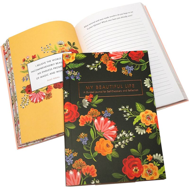 Green Inspired My Beautiful Life Guided Journal