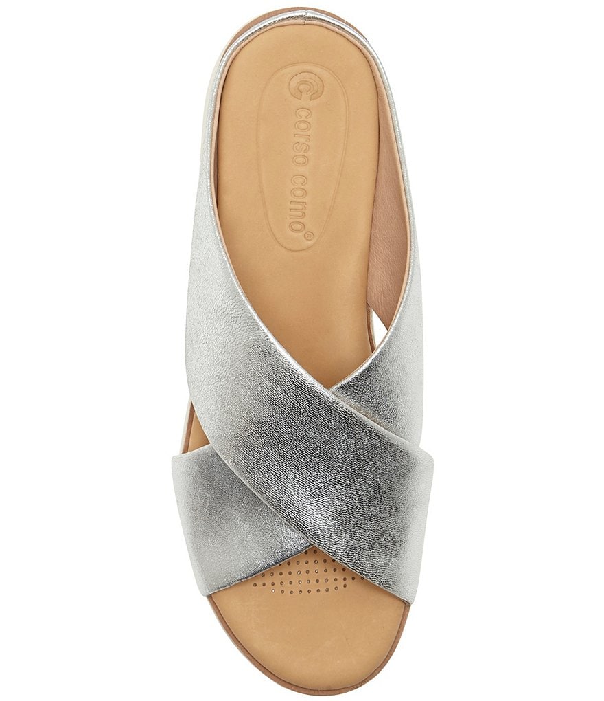 Dansko Shanda Waterproof Leather Wedge Slip Ons