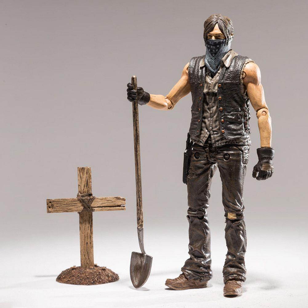 Walking Dead TV S9 Grave Digger Daryl Action Figure by McFarlane