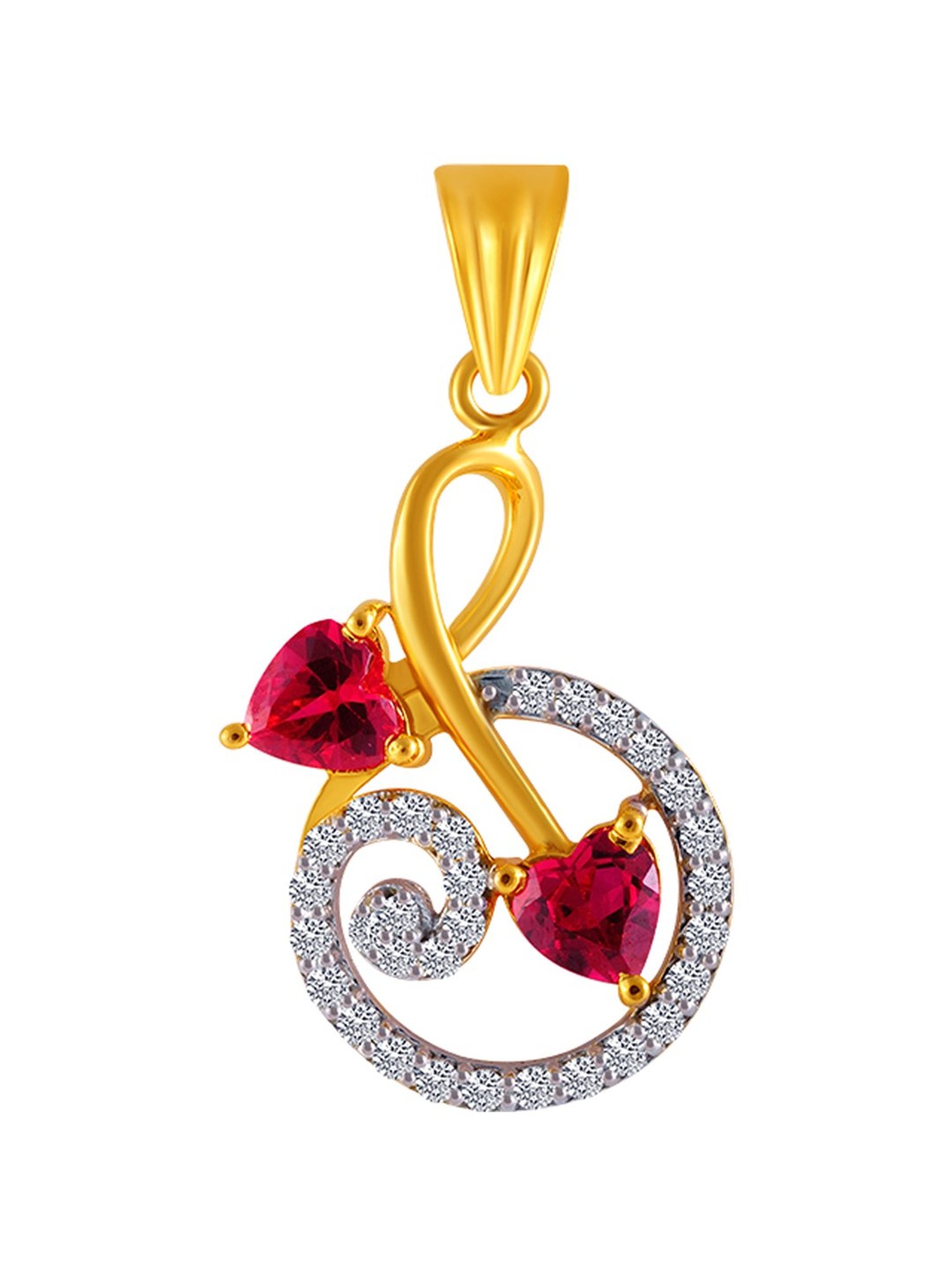 P.C. Chandra Jewellers 14 kt Gold Pendant