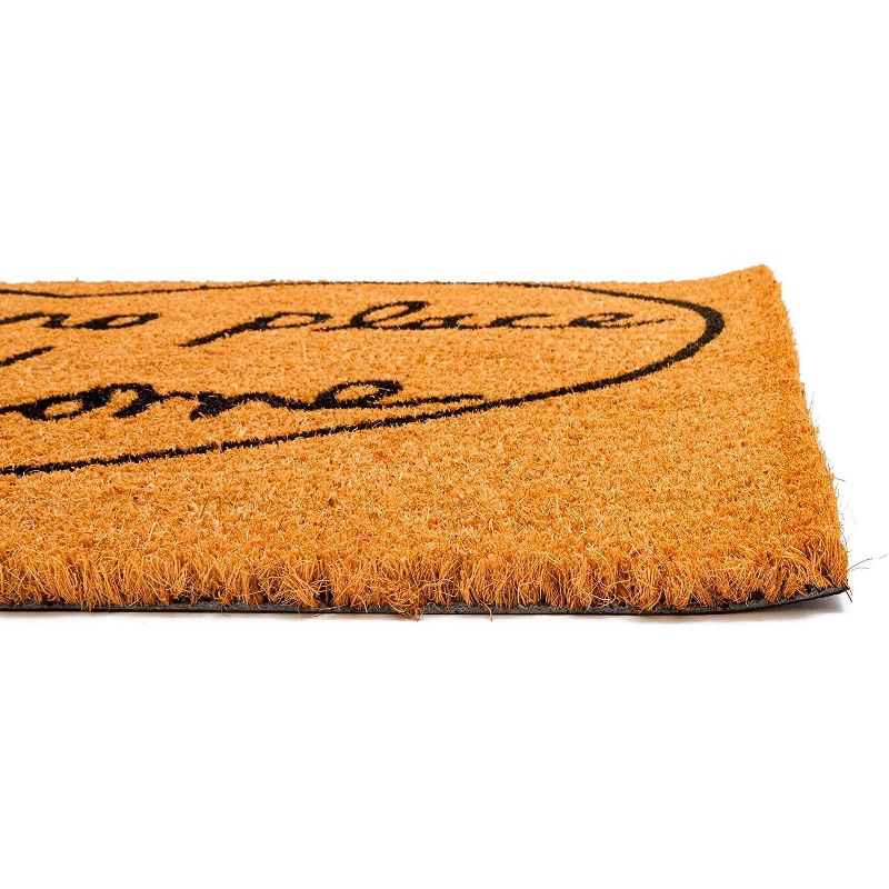 1'6"x2'6" Small Hello Door Mat Black - Threshold™