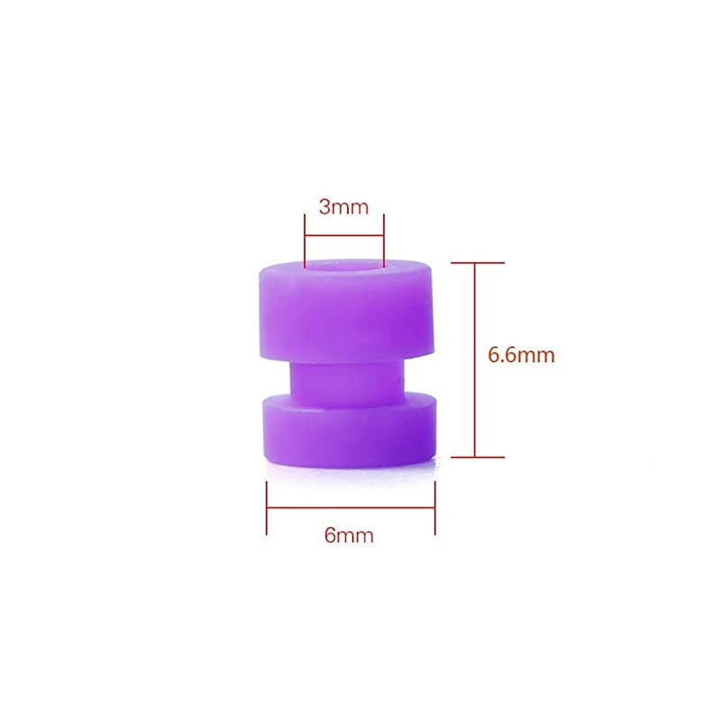 RC Rubber Balls for RC F4 F7 Flight Controller M3 Shock Absorption Balls (Purple)
