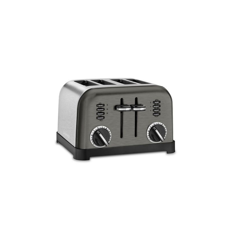 Cuisinart 4-Slice Classic Toaster - Black Stainless Steel - CPT-180BKSTG